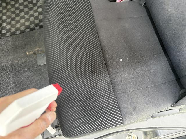 ダイハツ　タント　シートクリーニング  ルームクリーニング　皮脂　手垢　汚れ　染み　除菌　消臭　リンサー　スチーム　洗剤　純水　純水機　臭い　福島県　福島市　東北