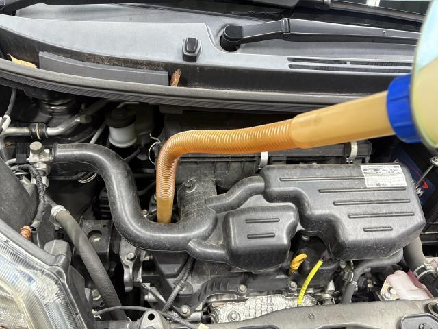 ダイハツ　ムーヴ LA150S　整備メンテナンス エンジンオイル　交換　規定量　トルク　レベルゲージ　ドレン　オイルエレメント　定期交換　交換時期　メンテナンス　ワコーズ　福島県　福島市　東北