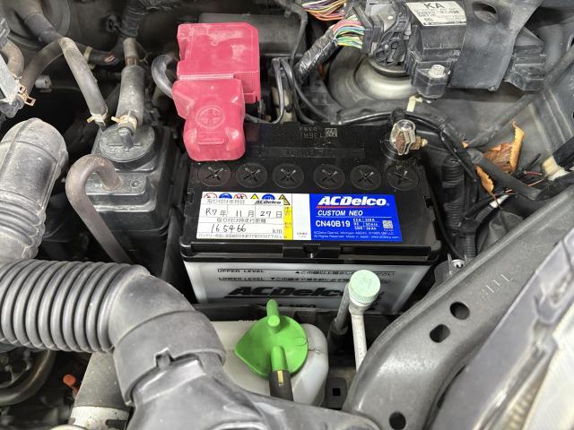 日産　モコ MG22S　バッテリー交換 バッテリー交換　CCA　バッテリー上がり　予防整備　交換　メンテナンス　整備　福島県　福島市　東北　販売　取り付け