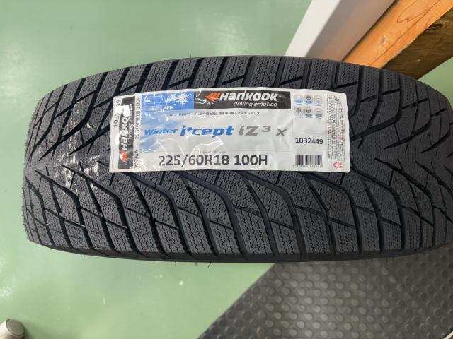 トヨタ　ハリアー MXUA80　スタッドレスタイヤ　ハンコック　タイヤ交換 新品タイヤ　交換　タイヤ入れ替え　タイヤ販売　ホイール販売　ビード　　エア漏れ　エアバルブ　ホイールバランス　タイヤチェンジャー　バランス調整 福島県　福島市　