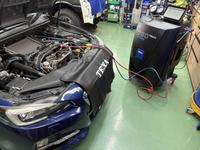 TEXA エアコンガスクリーニングの作業実績2