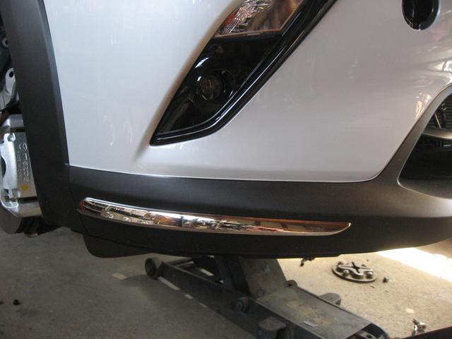 CX-3 フロントアンダースカート取付