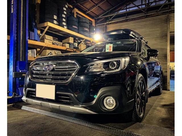 究極納車整備！お客様の為にとことんやっちゃいます！
SUBARU　スバル　LEGACY　OUTBACK　アウトバック　中古車　販売　納車　点検　整備　メンテナンス　用品取付