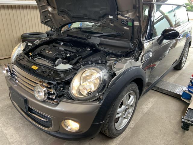 究極納車整備！お客様の為にとことんやっちゃいます！
BMW MINI CLUBMAN R56 ミニクーパー　中古車　輸入車　販売　点検　整備　メンテナンス