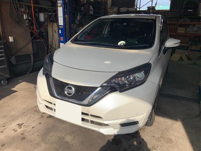 NISSAN NOTE ノート 日産 E12 CVT トランス ミッション 載せ替え 修理 交換 
遠方からの修理ご依頼ありがとうございます