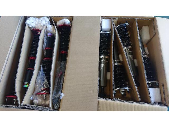 新品車高調 錆止め対策 固着防止対策 します！
社外味廻りセッティング