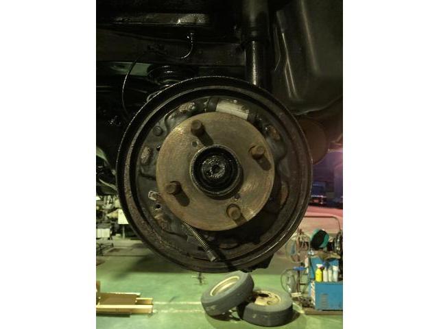 トヨタ　ヴィッツ　サイド　引きずり