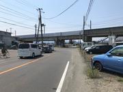 福島市中央卸売市場を右手に１３号線方面へ向かいます。