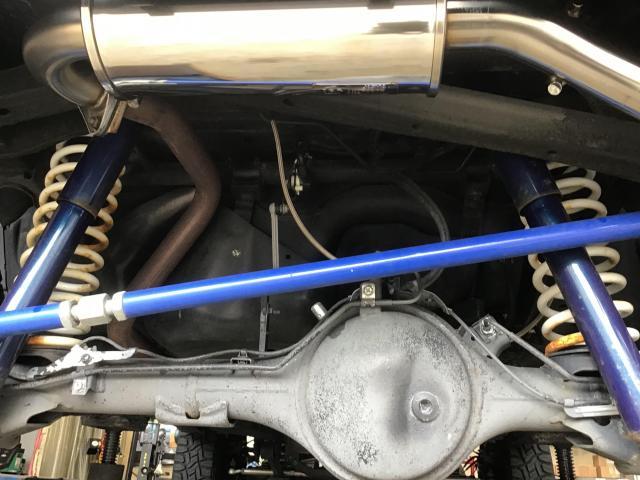 スズキ　ジムニーシエラ　マフラー交換