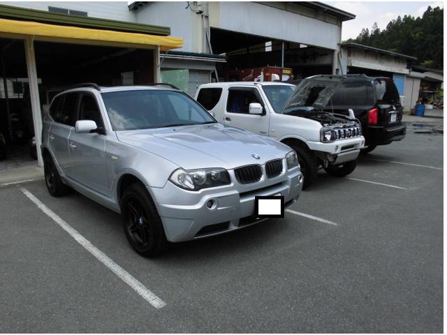 山形　ＢＭＷ　Ｘ３　ホイール交換　レーシングダイナミクス
