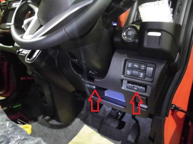３６０°録画ドライブレコーダー取付　ＤＣ５０００　駐車監視オプションも取付　スズキ：新型ハスラー