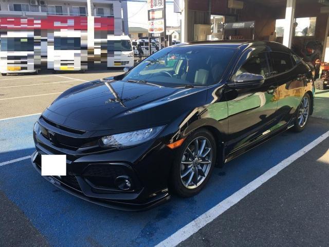 ダウンサス(SPOON製)取付。ホンダシビック:FK7|グーネットピット ダウンサス(SPOON製)取付。ホンダシビック:FK7|グーネットピット