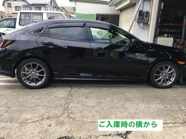 ダウンサス(SPOON製)取付。ホンダシビック:FK7|グーネットピット ダウンサス(SPOON製)取付。ホンダシビック:FK7|グーネットピット