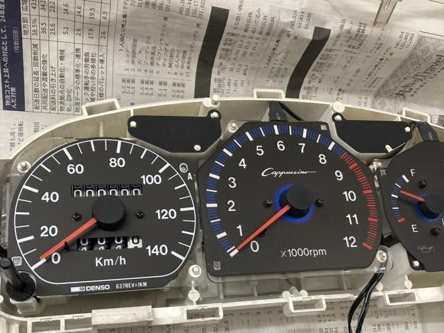 「やけにスピード感あるのよ～」はメーター誤差。表示の倍近く速度出てました。スズキ：カプチーノ