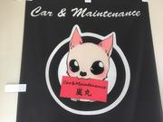 可愛い幟。当店キャラクターの嵐丸（ランマル）くんです！