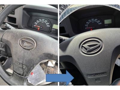 ハンドルなどの細かなパーツも綺麗に！