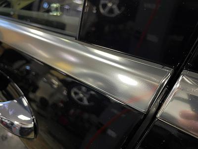 輸入車アルミモール腐食防止シミ防止も対応