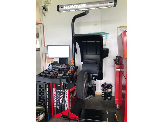 ホイールとタイヤの歪み計測、最良位置での組込診断、タイヤの流れる方向まで測定可能です！