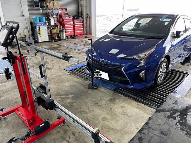 国産車のエーミングもお任せ下さい。