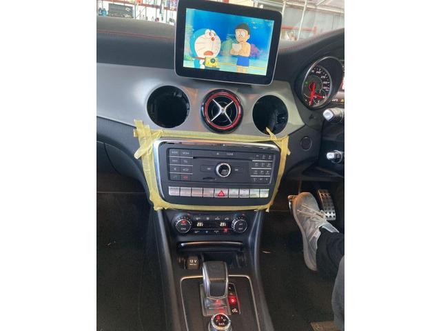 メルセデスＡＭＧ　ＣＬＡクラス シューティングブレーク　その他電装系取付　バッテリー交換　テレビキット取付　テレビキャンセラー取付

