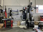 ２０インチ以上の大きなサイズでもタイヤ組み換え可能です！