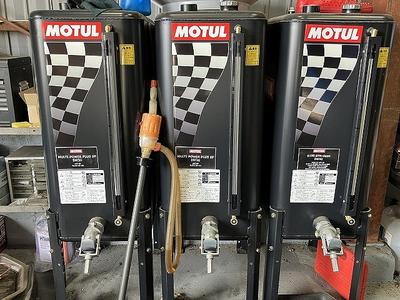 オイル交換大歓迎。