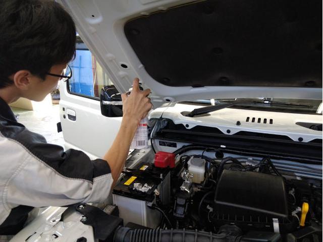 スズキ　ジムニーシエラ　ノックスドール下廻り防錆施行
