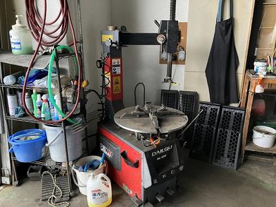 タイヤ交換大歓迎。