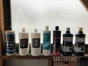 コンパウンドの種類も沢山ご用意し、塗装の状態によってマッチングを計っております。