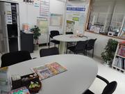 待合室は２つあり、軽整備はこちらをご案内