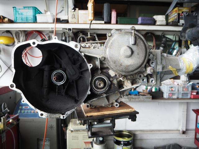 サンバー　クラッチ交換