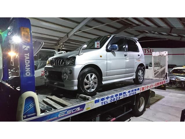 ダイハツ　テリオスキッド　納車　【広島県・呉市・東広島市で持込、タイヤ交換・パーツ取付・車検・整備といえばナイトー自動車販売へ！！】