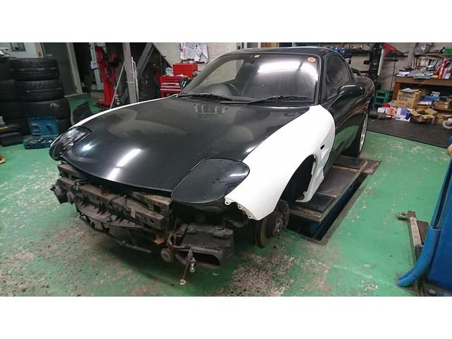 マツダ　RX-７　FD3S　クラッチ修理【広島県・呉市・東広島市で持込でのタイヤ交換・パーツ取付・車検・修理・鈑金塗装のことならナイトー自動車販売へ！！】