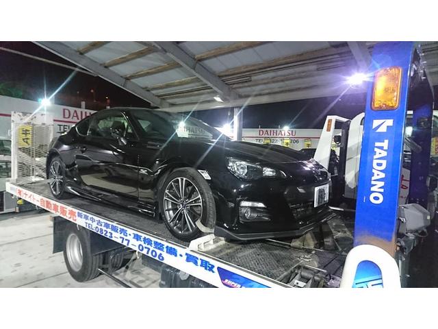 スバル　BRZ　納車させて頂きました！！【広島県・呉市・東広島市で持込でのタイヤ交換・パーツ取付・車検・修理・鈑金塗装のことならナイトー自動車販売へ！！】
