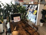 店内はくつろげる広々とした空間を目指しております！お気軽にお車のお悩みのを聞かせてくださいね！！