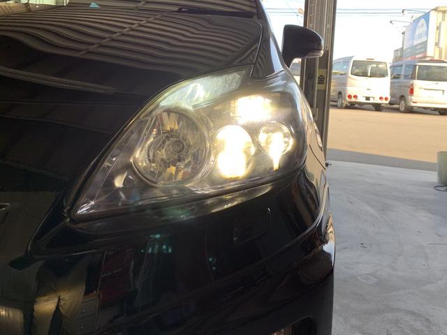 トヨタ プリウス LEDヘッドライトのパワーアップ！！【東広島