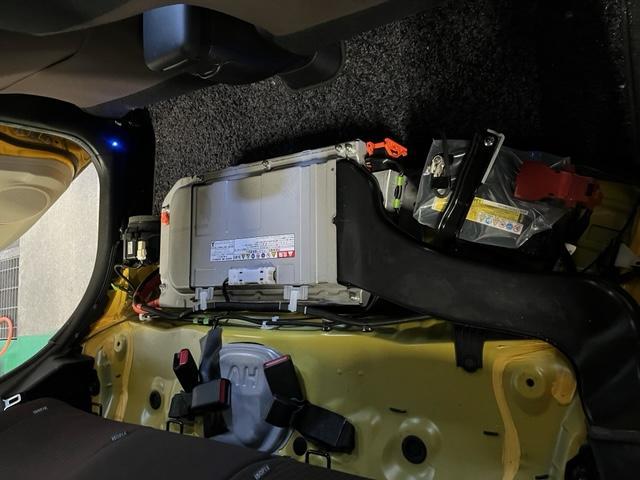 アクア　NHP10　ハイブリット異常　ハイブリットバッテリー　冷却ファン交換　広島市　佐伯区　五日市　車検　修理　整備　板金　販売