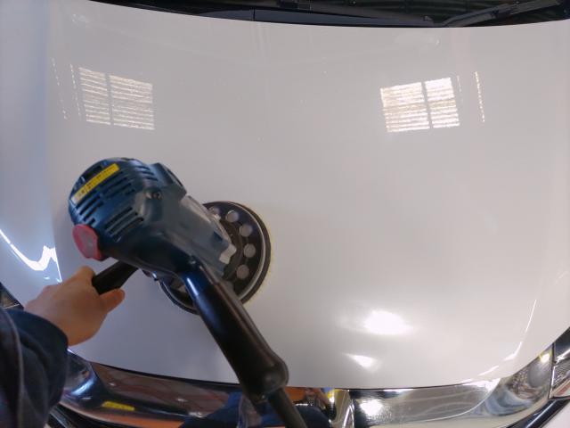 ボンネットへこみ修理【広島県　竹原市・東広島市・三原市・尾道市　お車の傷、凹み修理・鈑金塗装修理・事故修理・クイック鈑金塗装・各種パーツの持込取付ならニュープロダクトへご相談下さい！】