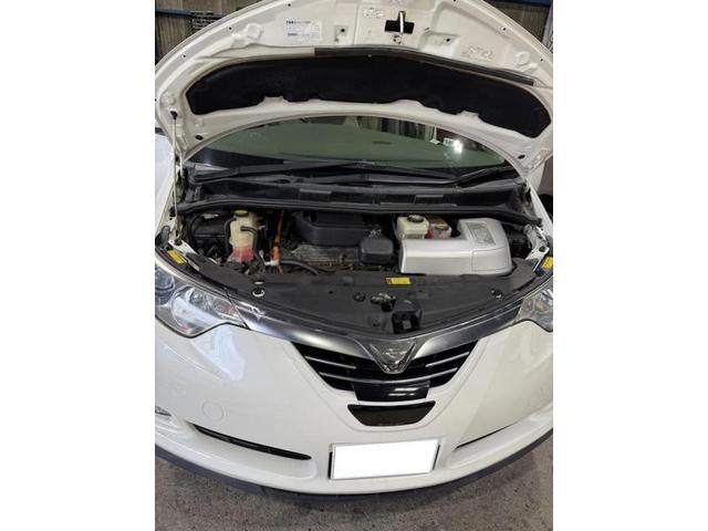 トヨタ　エスティマハイブリッドハイブリッド　警告灯点灯　バッテリー内部異常で交換　修理【岡山市北区　岡山市南区　岡山市中区　総社市　倉敷市　持込でのタイヤ交換、各種パーツ取付、修理の事ならフィールワンへおまかせ下さい！】