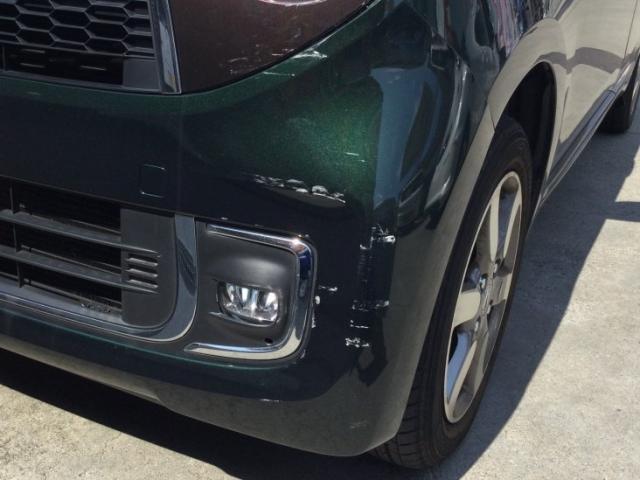 ホンダ N-BOX フロントバンパー キズ・へこみ直し 広島市南区 カーコンビニ倶楽部