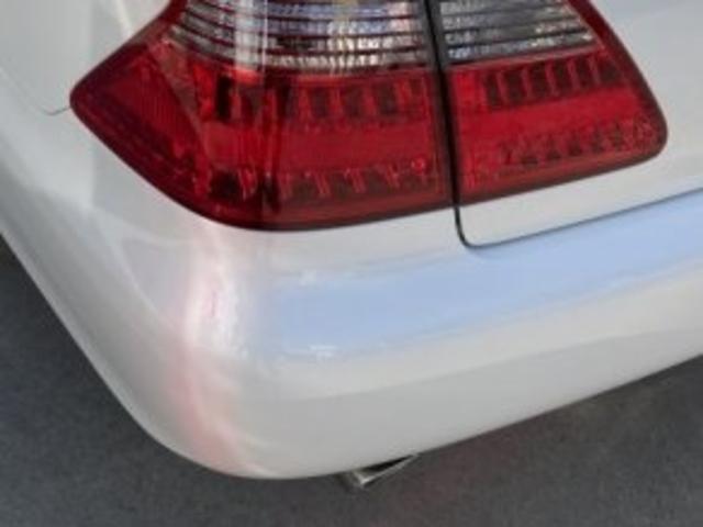 トヨタ クラウン リアバンパー 大きなへこみ直し 広島市南区 カーコンビニ倶楽部