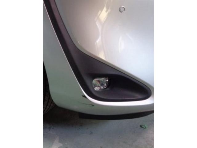 トヨタ　シエンタ　フロントバンパー　すりキズ・へこみ直し　広島市南区　板金塗装