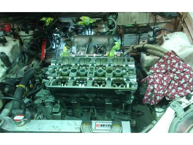 RSシビック、整備プロセス【岡山市　レースカー　レストア　そのた車検・修理・取付お任せください】