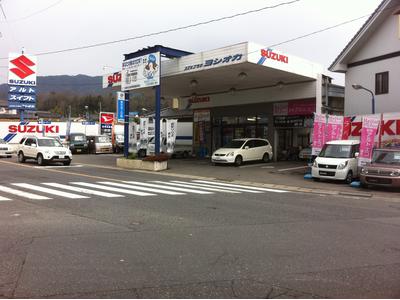 ご来場されやすい道路に面した入口