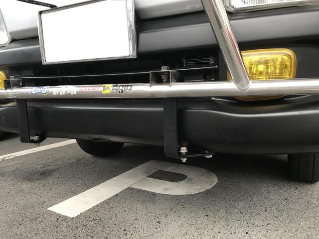 サンバーディアスTV2　リフトアップ　フロントバンパーガード取り付け