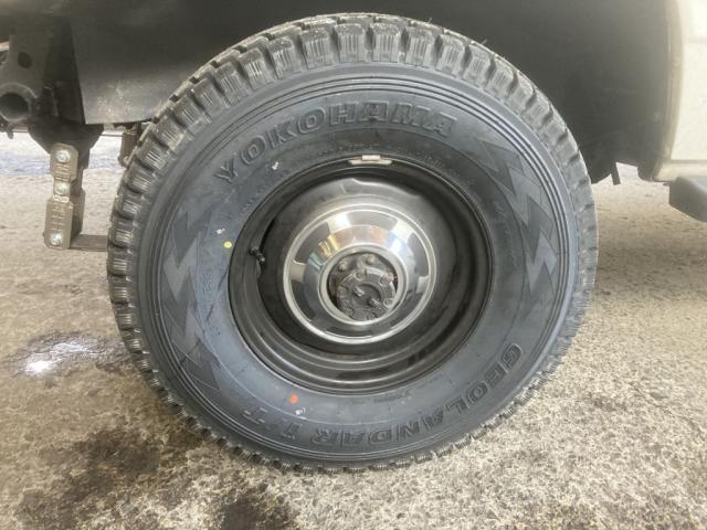平成5年式 広島市ランクル77 PZJ77 STD スタッドレスタイヤ交換 平成5年式 広島市ランクル77 PZJ77 STD スタッドレスタイヤ交換
