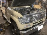 平成11年式 ランクル77 LX 2インチリフトアップ リーフ 平成11年式 ランクル77 LX 2インチリフトアップ リーフ