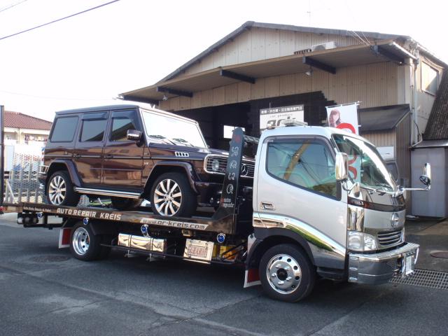 積載車完備！！もしもの時も駆けつけますのでご安心くださいね！！