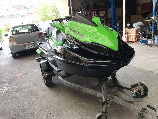 ジェット カワサキ　ウルトラ310Ｒ　鈑金　塗装　修理　[　尾道市　車検 鈑金 塗装 パーツ 持込取付　クライス　]