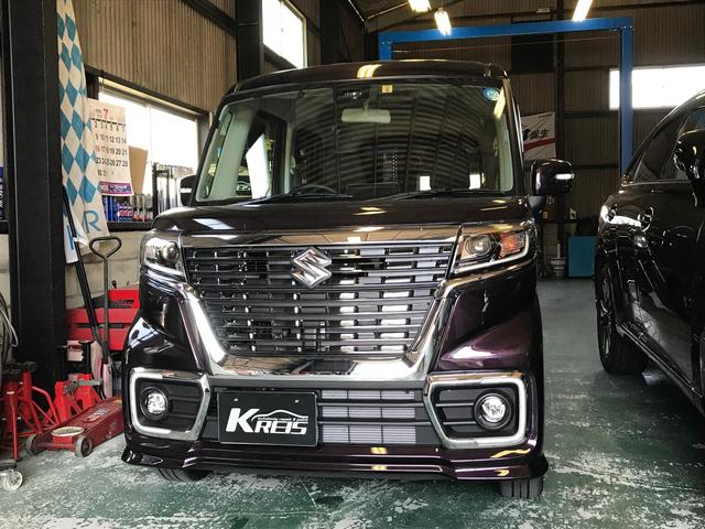 スペーシア　カスタム　ハイブリット　XS　ターボ　MK53S　誤給油　ガソリン　抜き替え　[　尾道市　販売 車検 鈑金 塗装 パーツ 持込取付　クライス　] 